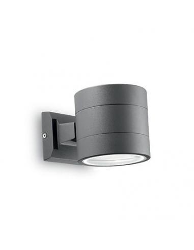 Ideal Lux 061467 Snif AP1 Wall Lamp Round Anthracite