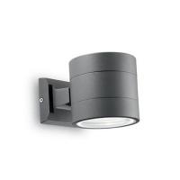 Ideal Lux 061467 Snif AP1 Wall Lamp Round Anthracite