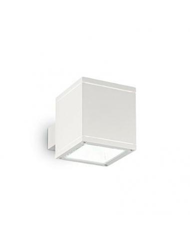 Ideal Lux 144276 Snif AP1 Wall Lamp Square White