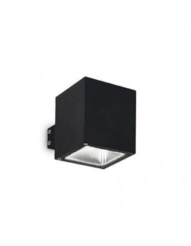 Ideal Lux 123080 Snif AP1 Wall Lamp Square Black