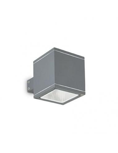 Ideal Lux 121963 Snif AP1 Wall Lamp Square Anthracite