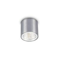 Ideal Lux 092324 Gun PL1 Ceiling Lamp Aluminium Small
