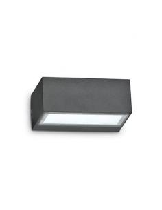 Ideal Lux 115368 Twin AP1 Wall Lamp Anthracite