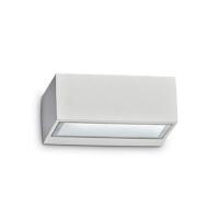 Ideal Lux 115351 Twin AP1 Wall Lamp White