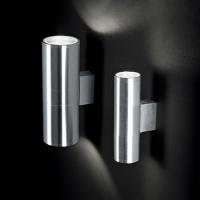 Ideal Lux 100388 Gun AP2 Lampada da Parete Piccolo Bianco