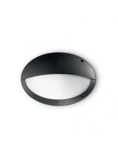 Ideal Lux 096728 Medea-2 AP1 Lampada da Parete Nero