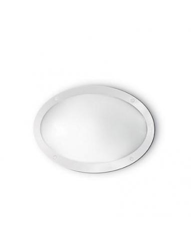 Ideal Lux 096711 Medea-1 AP1 Wall Lamp White