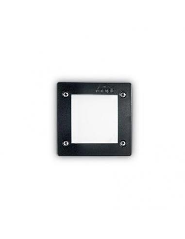 Ideal Lux 096582 Avenue FI SQUARE Faretto da Incasso Led Nero