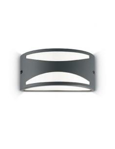 Ideal Lux 092447 Rex-3 AP1 Wall Lamp Anthracite