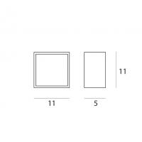 Linea Light 4701 Box Wall / Ceiling Lamp