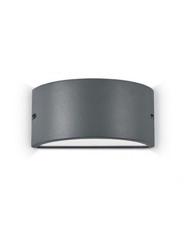 Ideal Lux 092423 Rex-2 AP1 Lampada da Parete Antracite