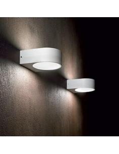 Ideal Lux 092218 Iko AP1 Wall Lamp Grey 2