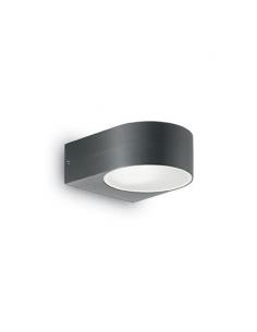 Ideal Lux 018515 Iko AP1 Wall Lamp Anthracite