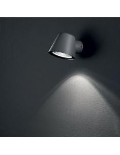 Ideal Lux 020228 Gas AP1 Wall Lamp Black 2