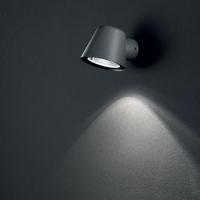 Ideal Lux 020228 Gas AP1 Lampada da Parete Nero