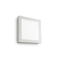 Ideal Lux 138657 Universal Plafoniera Applique Quadra 24W Bianca
