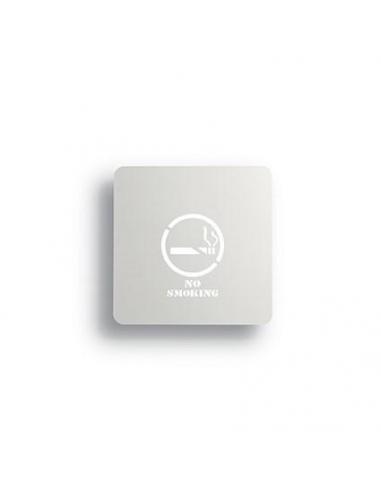 Ideal Lux 104393 Sign AP80 No Smoking Lampada Parete Bianca LED
