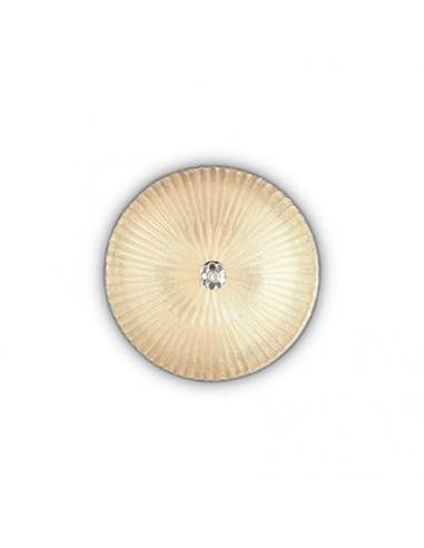 Ideal Lux 140179 Shell PL3 Ambra Lampada da Soffitto Classica