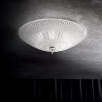 Ideal Lux 140179 Shell PL3 Ambra Lampada da Soffitto Classica