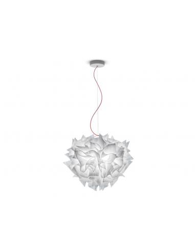 Slamp VEL78SOS VELI Couture Red Wire Suspension Lamp