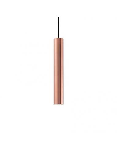 Ideal Lux 141855 Look SP1, Copper Suspension Lamp 1 Light