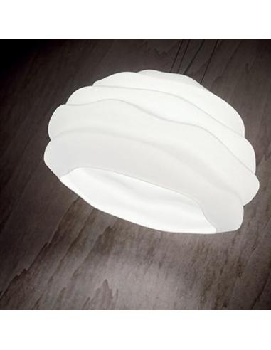 Ideal Lux 132389 Karma SP1 Small pendant Lamp in Glass