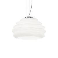 Ideal Lux 132389 Karma SP1 Small pendant Lamp in Glass