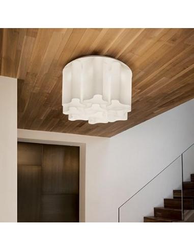 Ideal Lux 125503 Compo PL6 Ceiling Lamp Ceiling light Glass