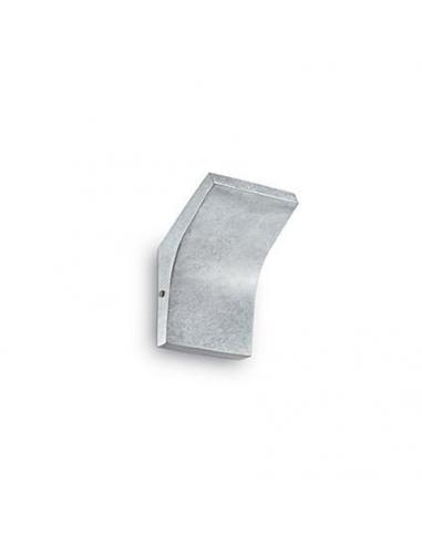 Ideal Lux 125916 Commodore AP1 Lampada da Parete Foglia Argento