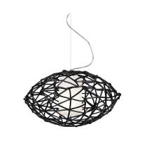 Sìkrea NIDO/S N Lampadario a Sospensione in Acrilico Nero