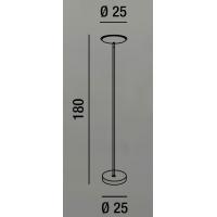 Perenz 6442 B LC Febe Floor Lamp LED White