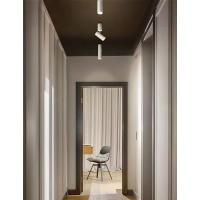 Perenz 6400 B LC Faretto LED singolo in metallo verniciato bianco