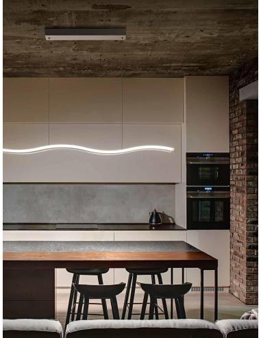 Perenz 6364 B LC Suspension Lamp LED metal/plexiglass