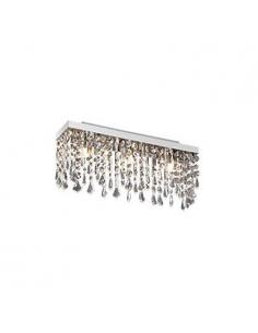 Ideal Lux 074542 Plaza PL3 GOLD ceiling Lamp