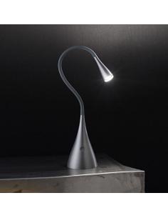 Perenz 5912 GR Lampada Da Tavolo Flex grigio dimmerabile