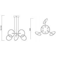 Mantra 5751 AROS pendant Lamp