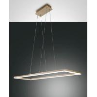 Fabas 3394-45-102 Bard, Chandelier pendant, Rectangular White