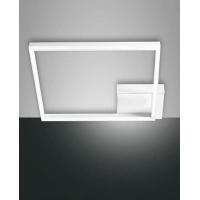 Fabas 3394-45-102 Bard, Chandelier pendant, Rectangular White