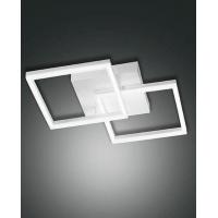 Fabas 3394-45-102 Bard, Chandelier pendant, Rectangular White