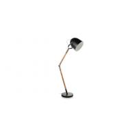 Pan TER00010 Medea Lampada da terra in legno Nera