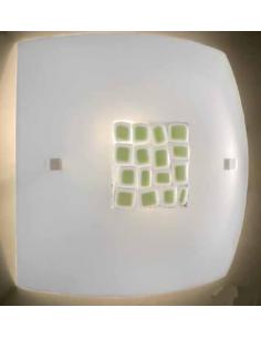 LORA 554 ceiling Lamp murano orange