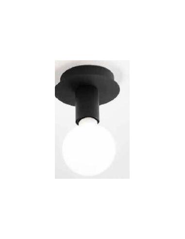 PERENZ 6248 N surface-mounted Luminaire in metal color black