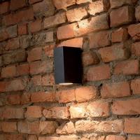 Ideal Lux 115344 Up AP2 Wall Lamp Black