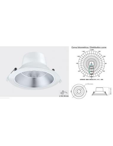 Lampo Lighting Technology SYUGR20WBN LIGHTHOUSE LED downlight