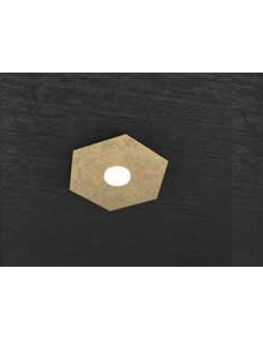 TOP LIGHT 1142/1L-FO LAMP WALL/CEILING HEXAGON