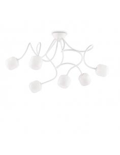 IDEAL LUX 174921 OCTOPUS Ceiling Lamp 6l white