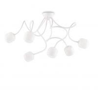 IDEAL LUX 174921 OCTOPUS Ceiling Lamp 6l white