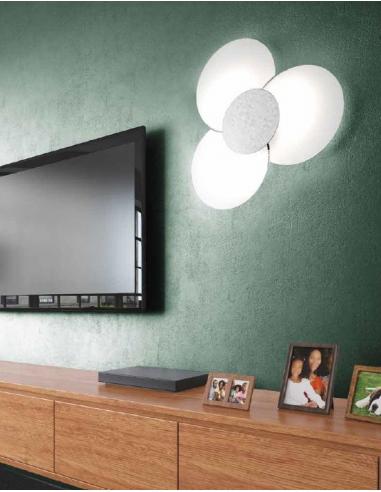TOP LIGHT 1114/45-CR WALL-LAMP CLOVER