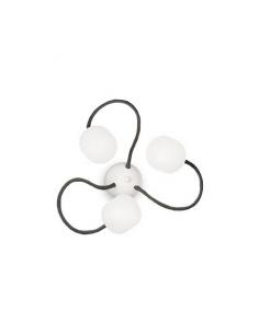 IDEAL LUX 175096 OCTOPUS AP3 Wall Lamp Black