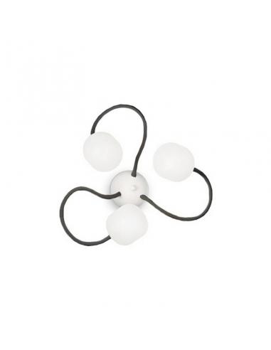 IDEAL LUX 175096 OCTOPUS AP3 Wall Lamp Black